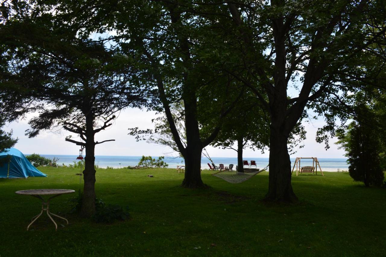 Birds Point Cottage On A Cliff Facing Lake Erie. Wheatley Exterior photo