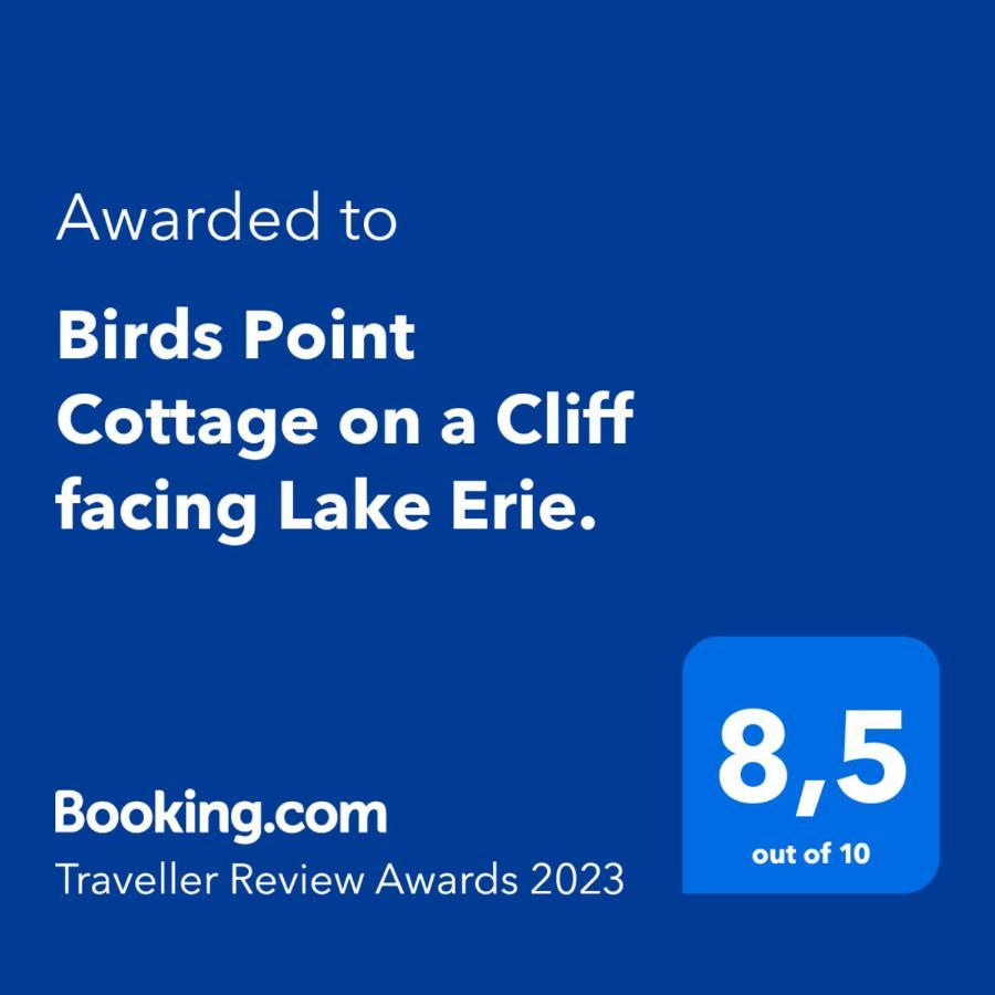 Birds Point Cottage On A Cliff Facing Lake Erie. Wheatley Exterior photo